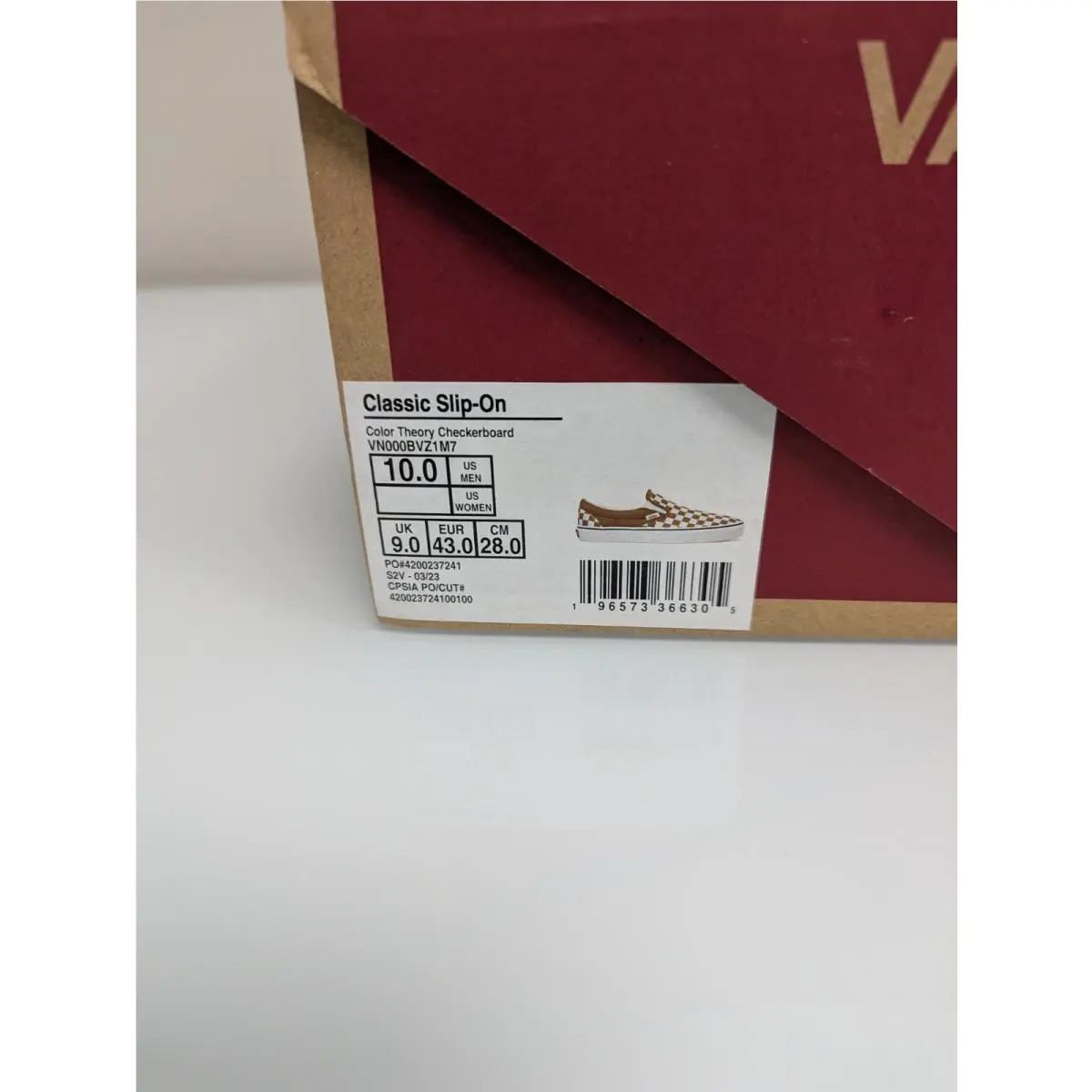 Vans shoes - VANS Classic - Classic - VN000BVZ1M7 - Brown (UPC: 196573366626) 7