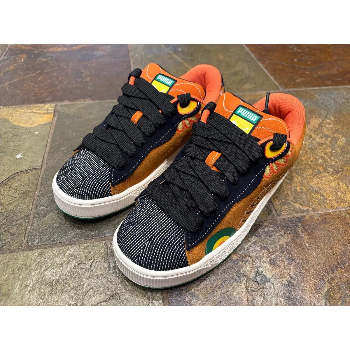 Puma Suede XL Dia de Los Muertos Carmel Latte/black 398409 02 Día w/ Box 10