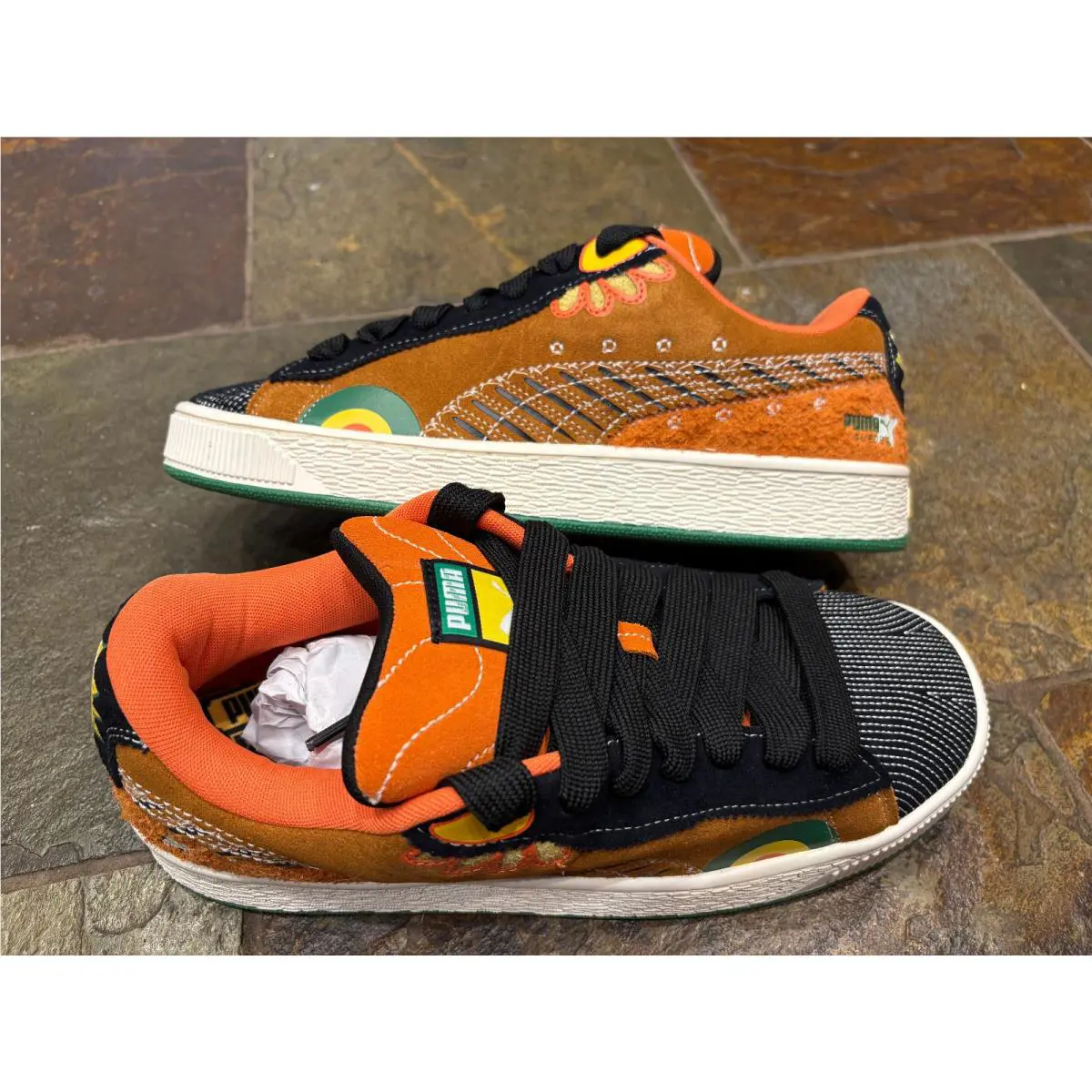 Puma shoes - PUMA Suede - Suede - 398409-02 - Multicolor 6