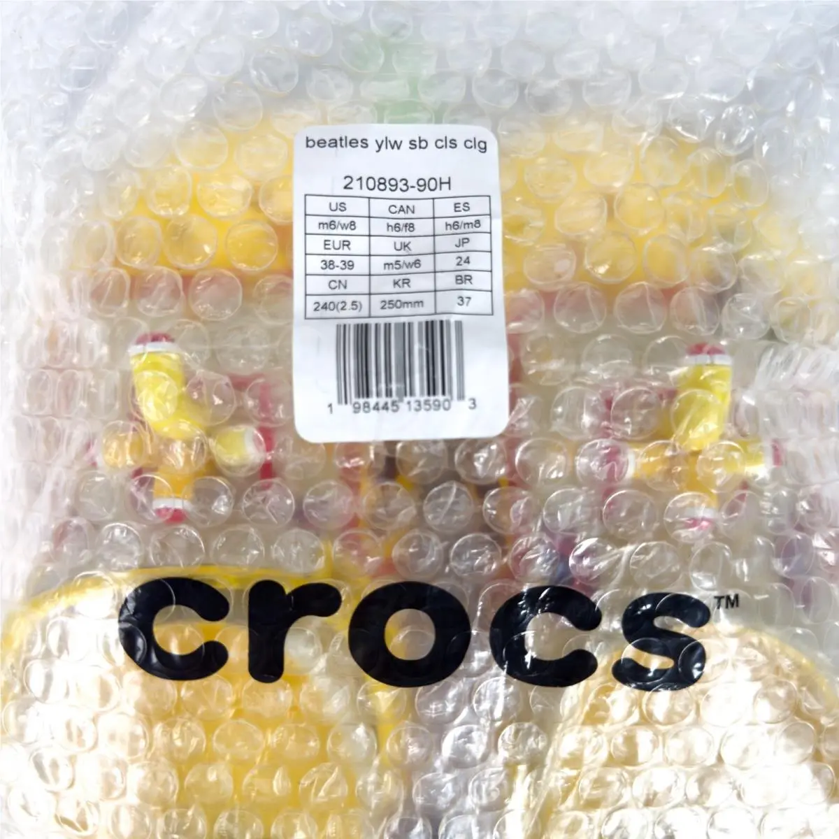 Crocs shoes - 210893-90H - 210893-90H - Yellow 9