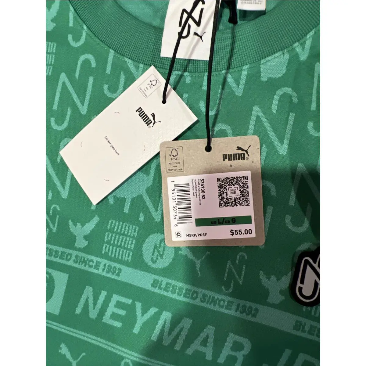 Puma clothing - Netmar Jr - Netmar - 535731-82 535730-82 - Leprechaun Green (UPC: 0195101307346) 8