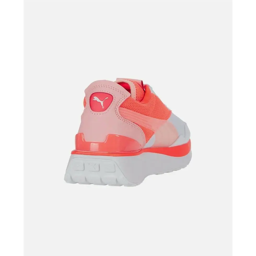 Puma shoes - PUMA Cruise Rider Ocean Road - 38063601 - White-Fiery Coral (UPC: 194578560100) 1