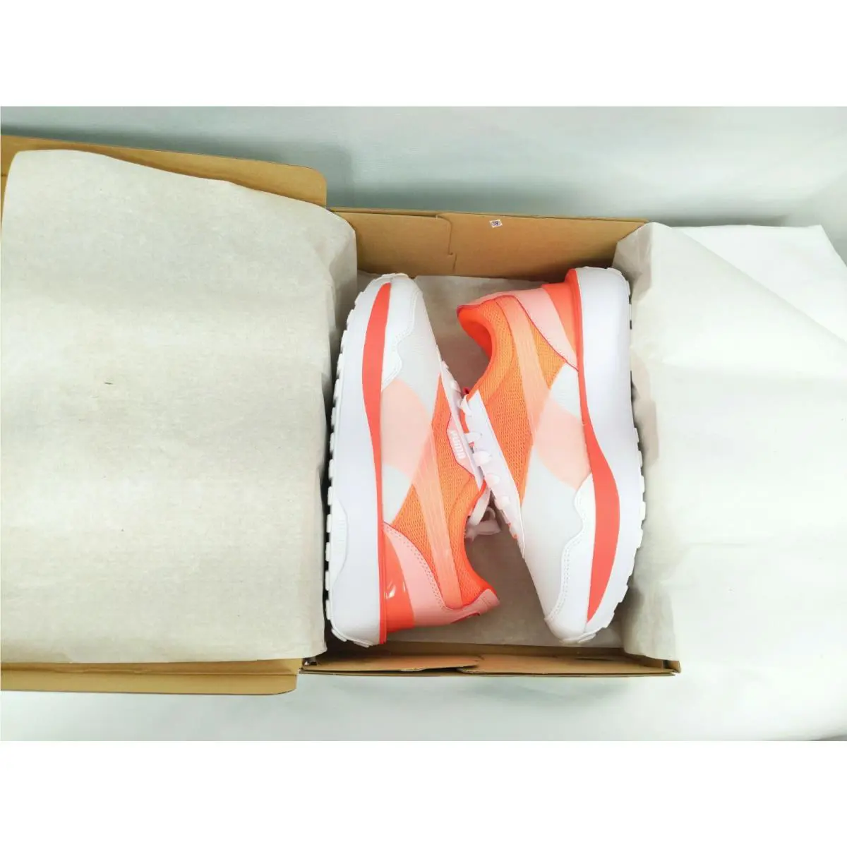 Puma shoes - PUMA Cruise Rider Ocean Road - 38063601 - White-Fiery Coral (UPC: 194578560100) 5