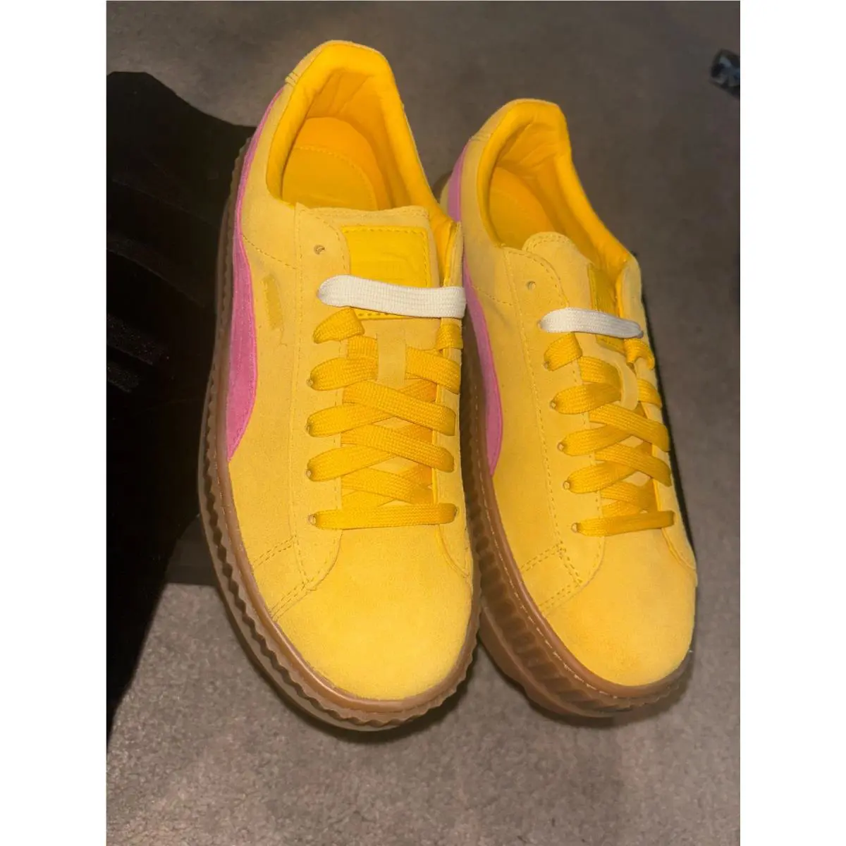 Puma shoes - PUMA Fenty - Fenty - yellow / pink 1