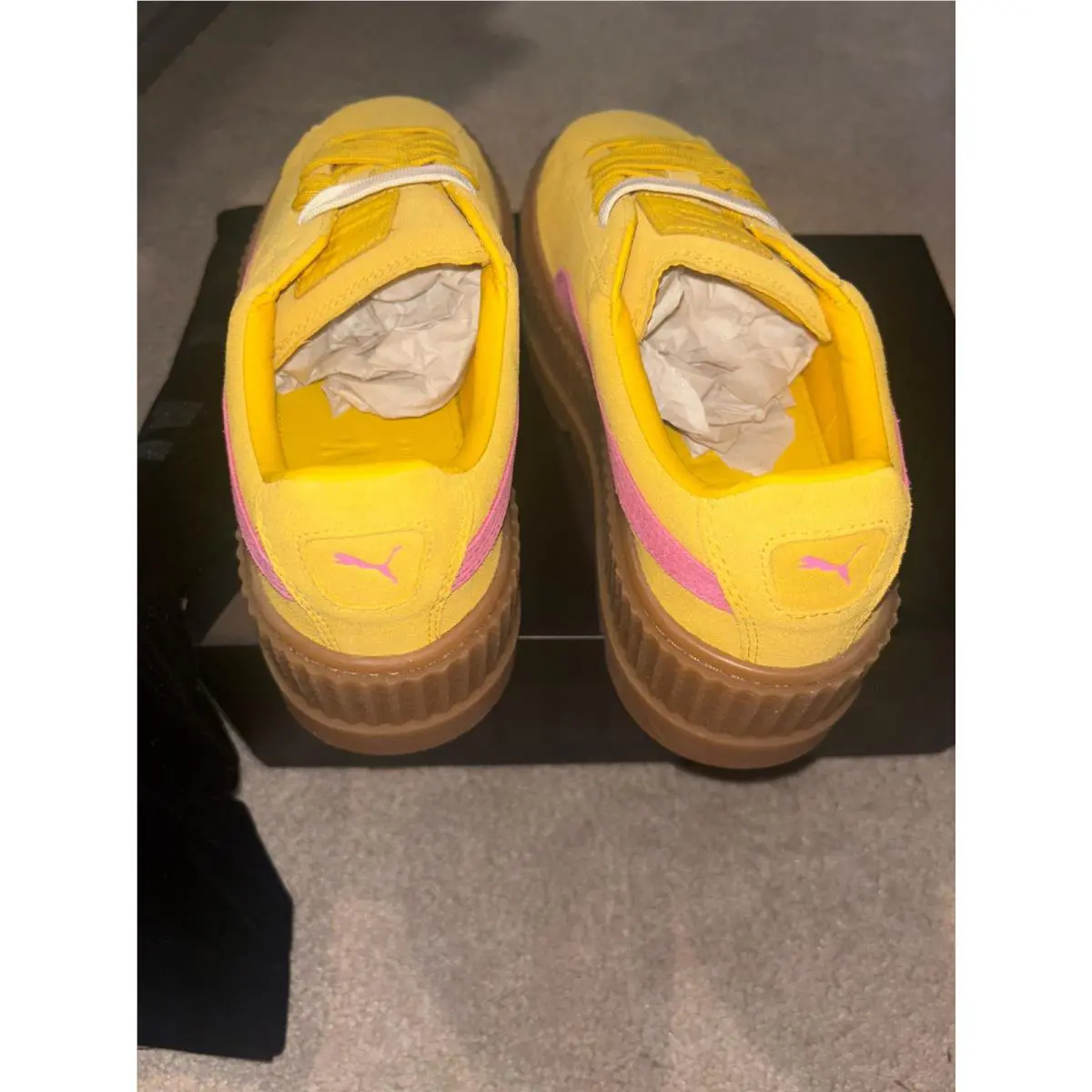Puma shoes - PUMA Fenty - Fenty - yellow / pink 3