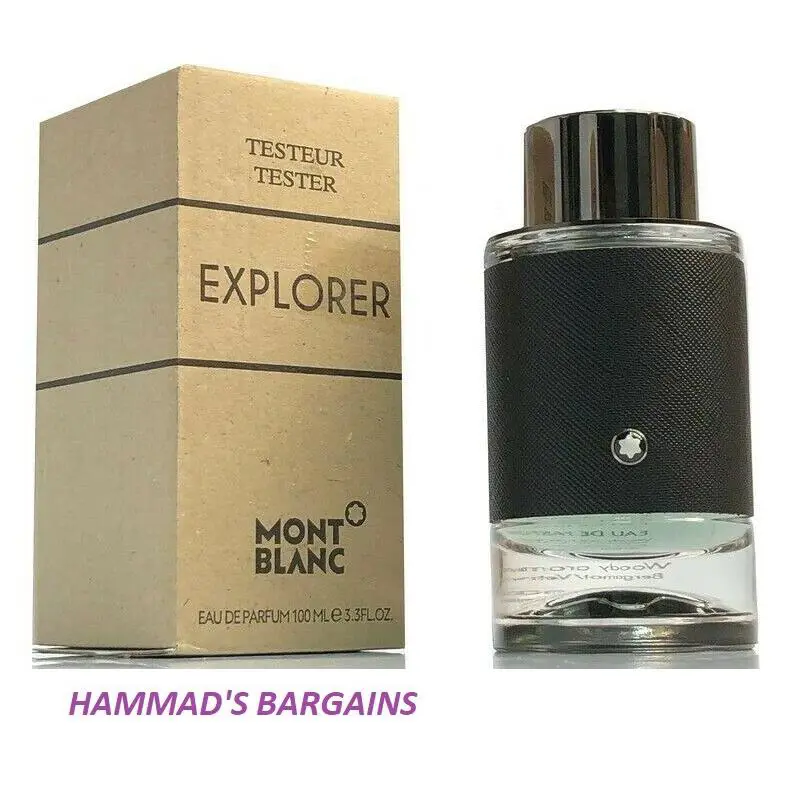 Montblanc Mont Blanc Explorer Edp 3.3 OZ / 100 ML For Men with Cap IN Brown Box