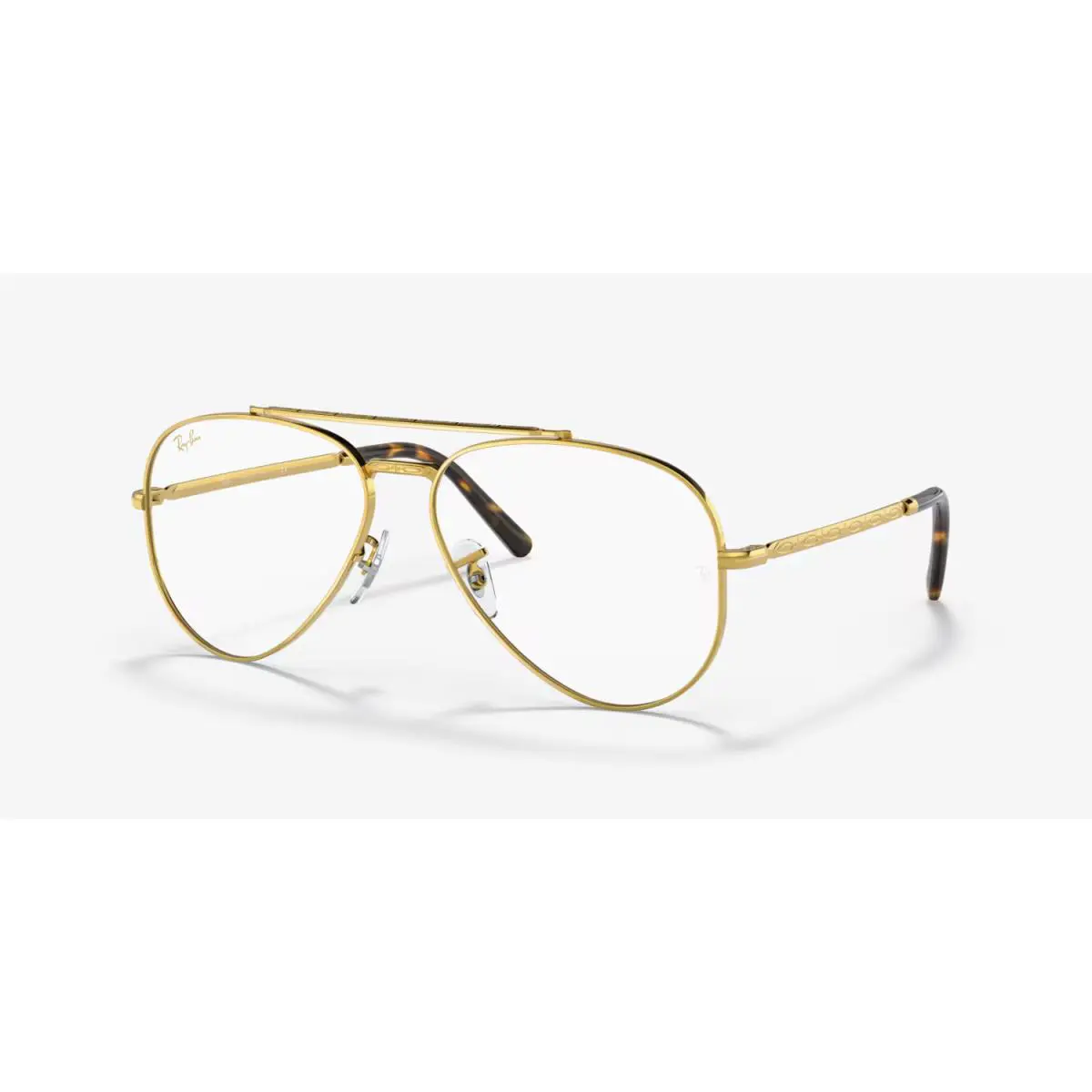 Ray Ban Gold Eyeglasses 0RX3625V 3086 Aviator Rx Frame
