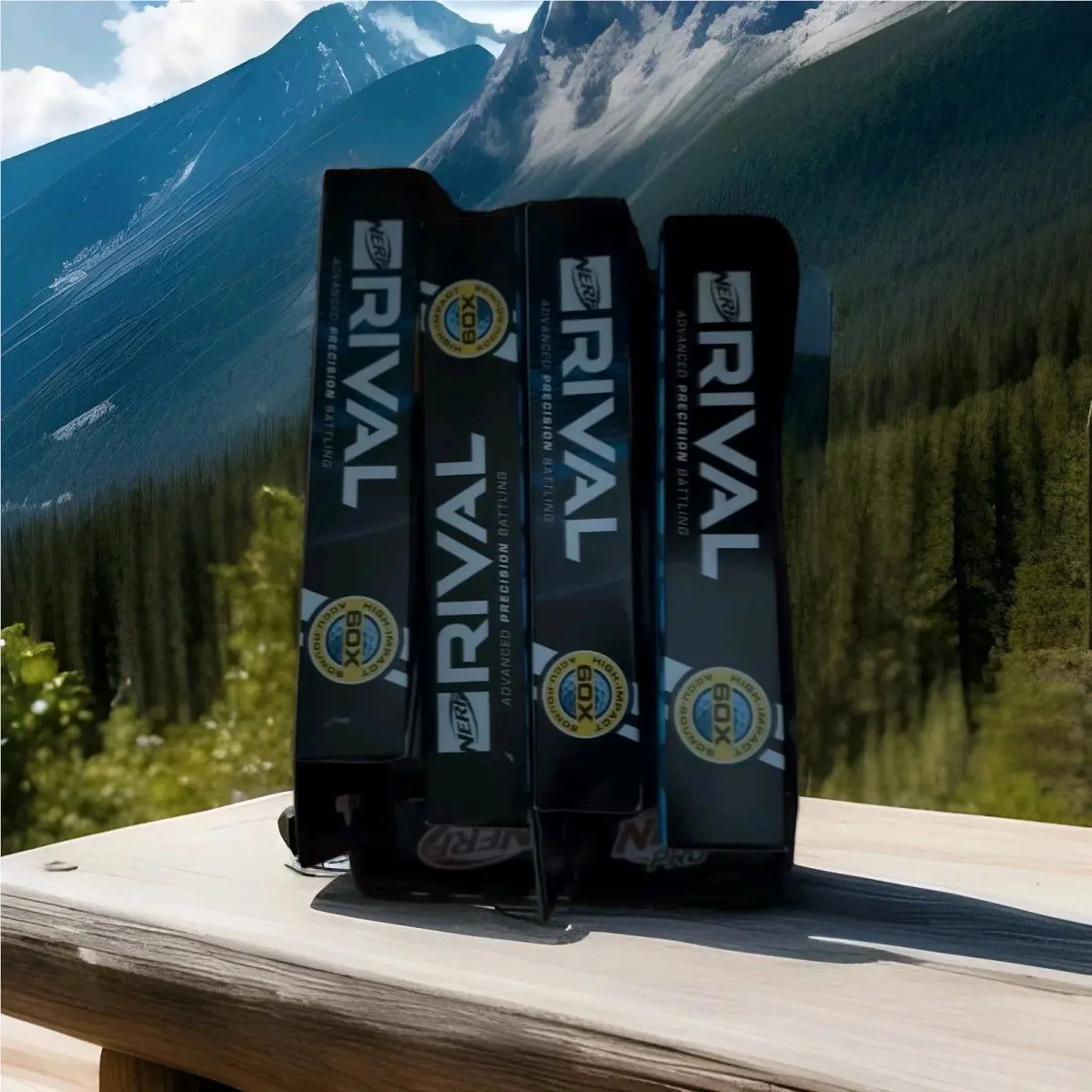 Nerf Rival 60X High Impact Accu Rounds Advanced Precision 4-Pack 240 Total