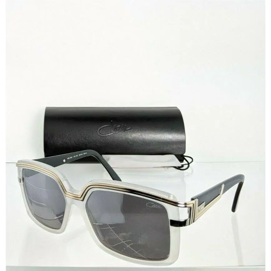 Cazal Sunglasses Mod. 8033 Col. 002 Black Clear Gold Frame