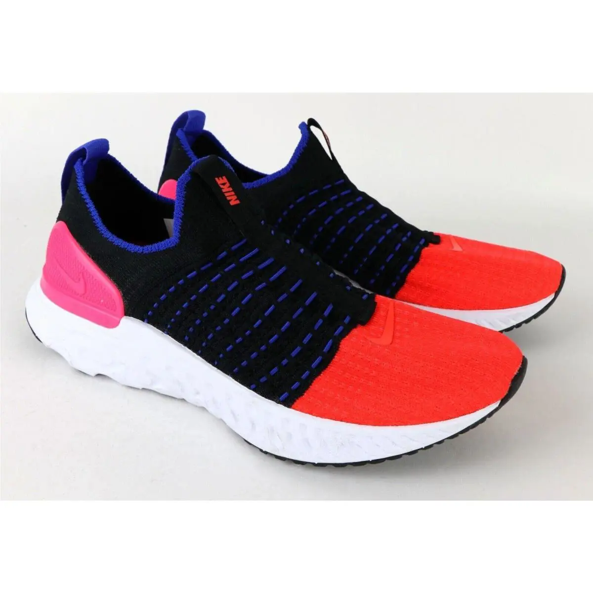 Nike shoes - Nike React Phantom Run Flyknit 2 - DX2354 - BLACK/CRIMSON 0