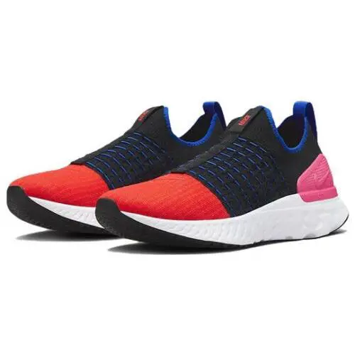 Nike shoes - Nike React Phantom Run Flyknit 2 - DX2354 - BLACK/CRIMSON 6