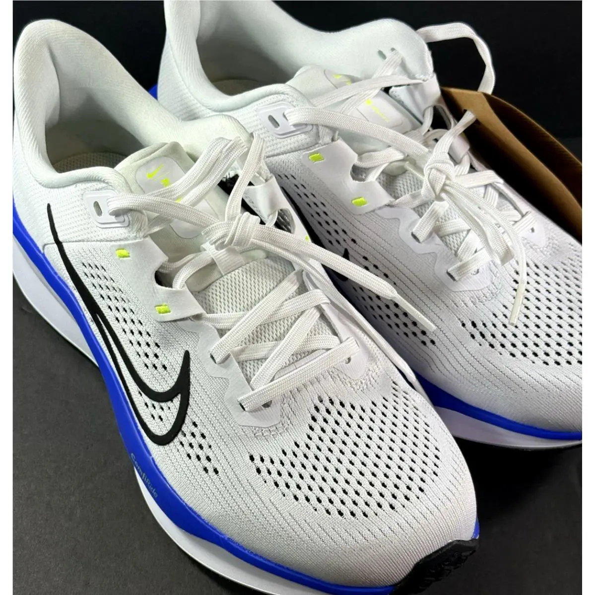 Nike shoes - Nike Quest 6 - Quest - FD6033-102 - White Black Hyper Royal Volt 2