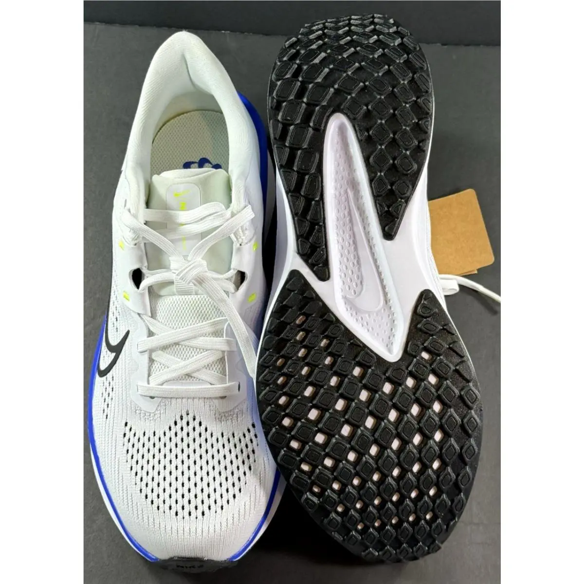 Nike shoes - Nike Quest 6 - Quest - FD6033-102 - White Black Hyper Royal Volt 6