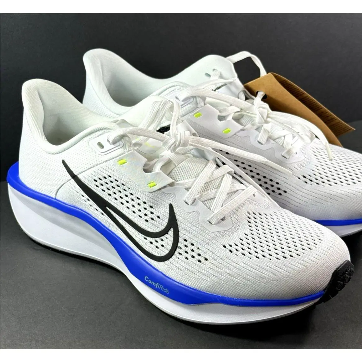 Nike shoes - Nike Quest 6 - Quest - FD6033-102 - White Black Hyper Royal Volt 11