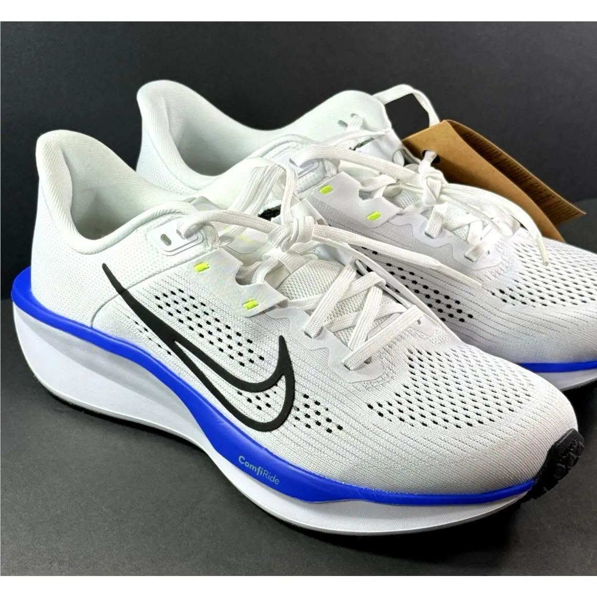 Nike shoes - Nike Quest 6 - Quest - FD6033-102 - White Black Hyper Royal Volt 11