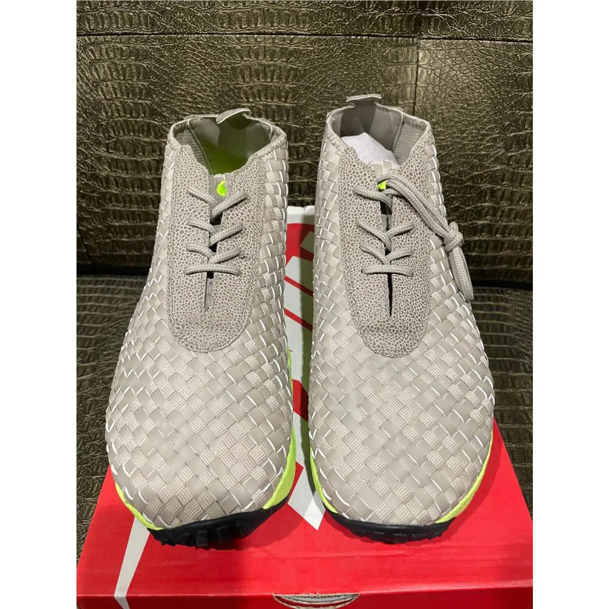 Nike shoes - Nike Air Footscape - Air Footscape - 652822-200 - CHINO/VOLT-BLACK 5