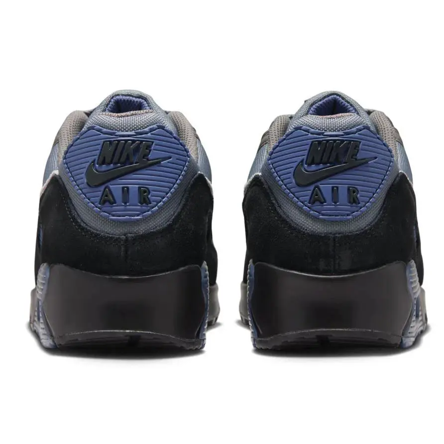 Nike shoes - Nike Air Max 90 - Air Max - IB6392-001 - SMOKE GREY LIGHT SMOKE GREY DIFFUSED BLUE 4