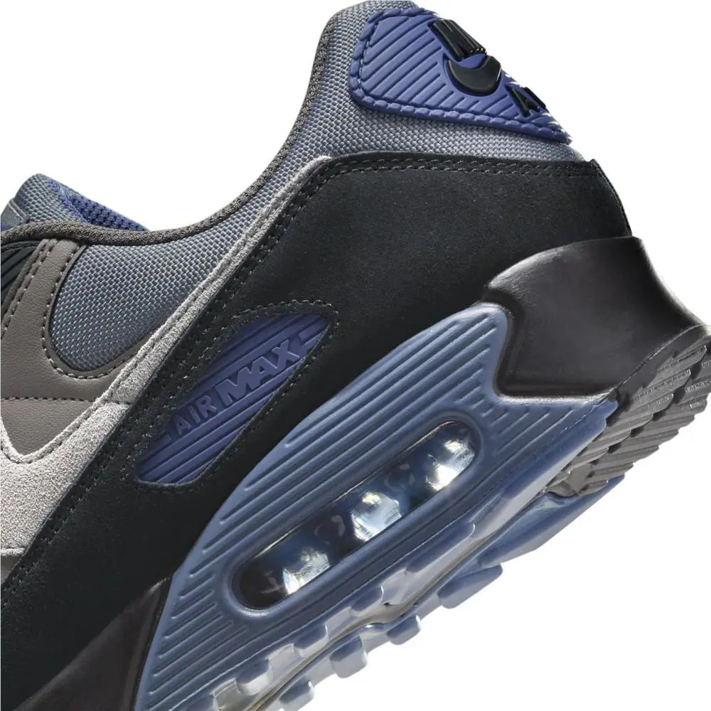Nike shoes - Nike Air Max 90 - Air Max - IB6392-001 - SMOKE GREY LIGHT SMOKE GREY DIFFUSED BLUE 2
