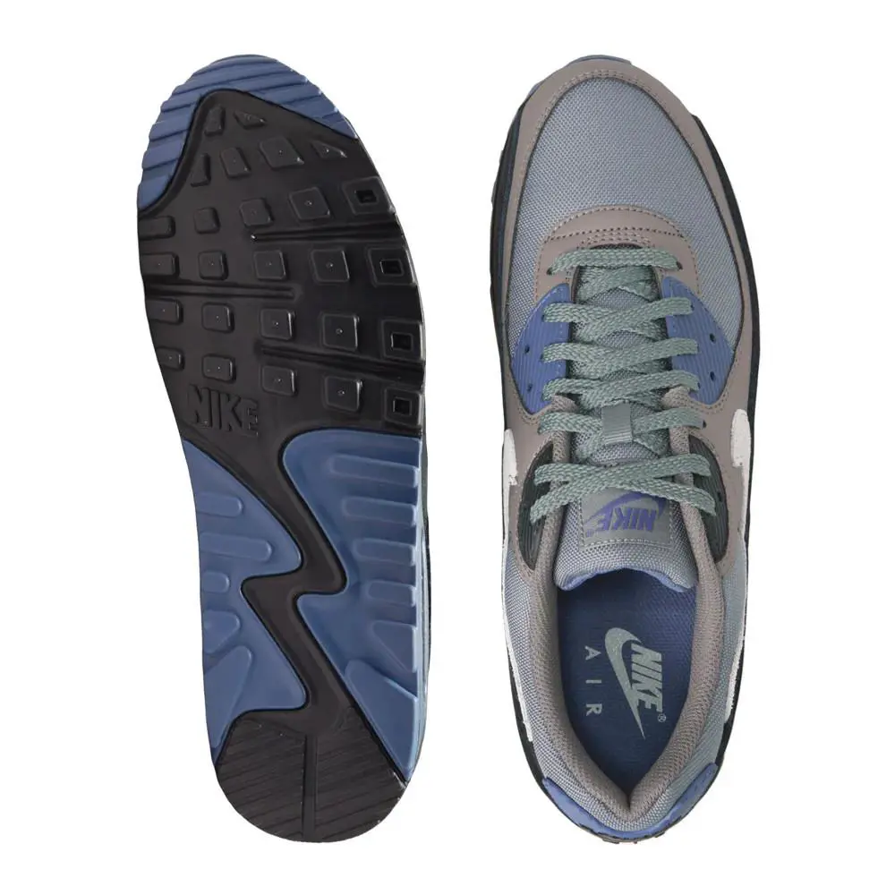 Nike shoes - Nike Air Max 90 - Air Max - IB6392-001 - SMOKE GREY LIGHT SMOKE GREY DIFFUSED BLUE 12