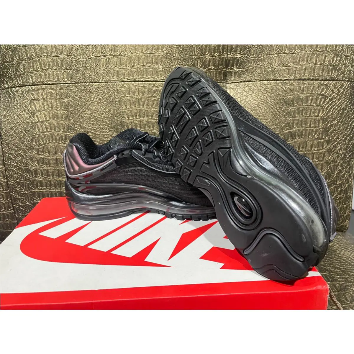 Nike shoes - Nike Air Max Deluxe - Air Max Deluxe - AV2589-001 - black/dark grey 8