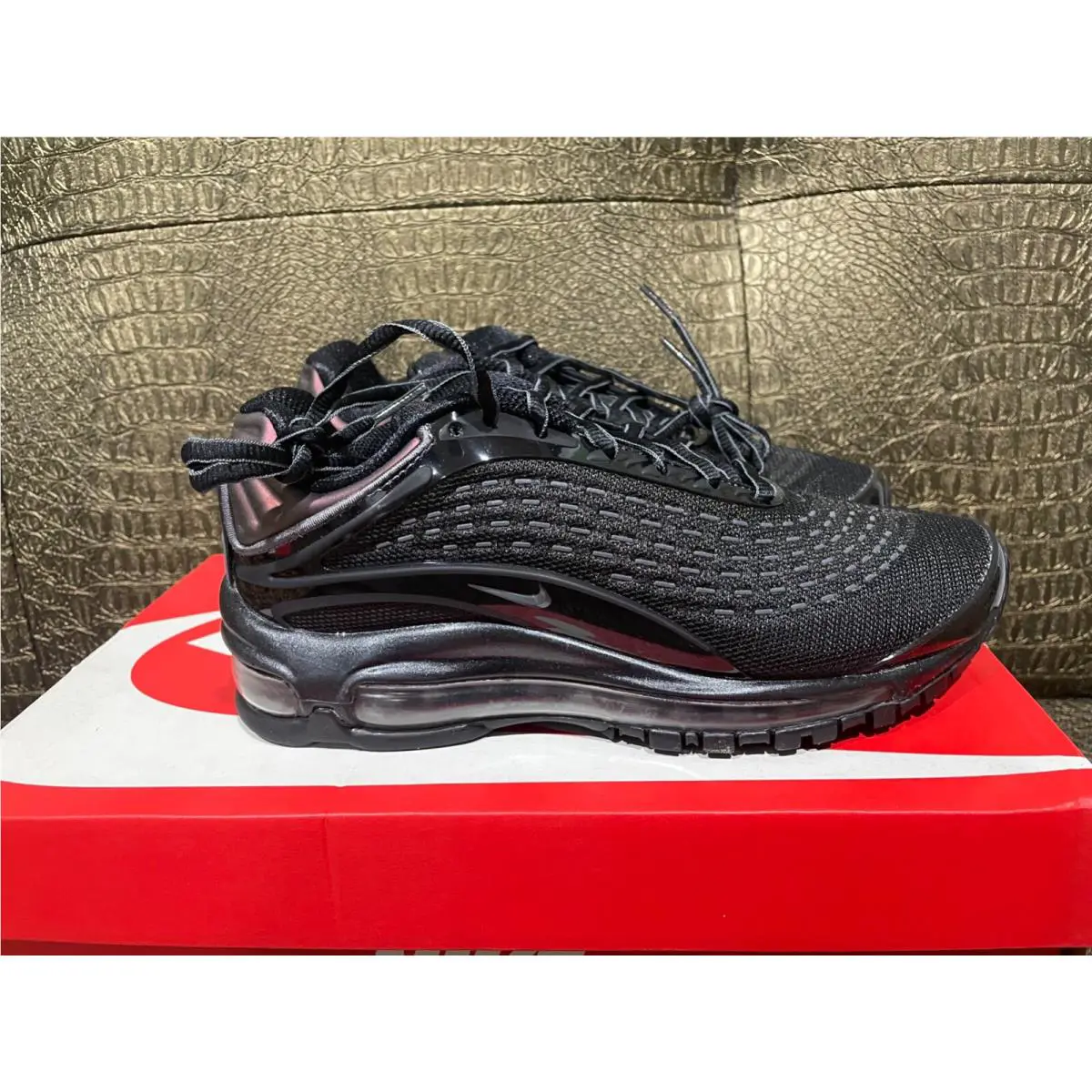 Nike shoes - Nike Air Max Deluxe - Air Max Deluxe - AV2589-001 - black/dark grey 4