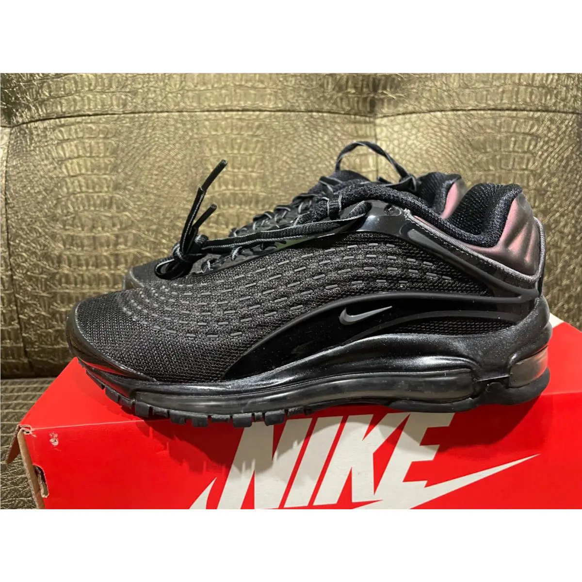 Nike shoes - Nike Air Max Deluxe - Air Max Deluxe - AV2589-001 - black/dark grey 6