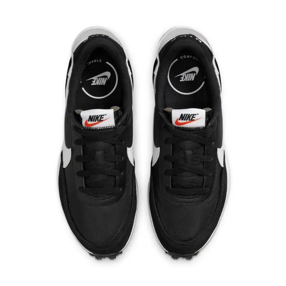 Nike shoes - Nike Waffle Debut - Waffle Debut - DH9523-002 - BLACK/WHITE /ORANGE CLEAR 6