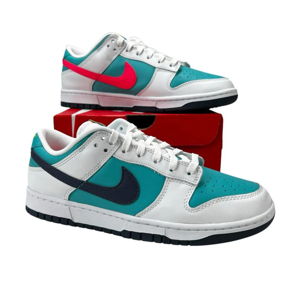 Nike Dunk Low Retro Dusty Cactus Thunder Blue Shoes HF4850-345 Men`s Sz 8 - 12