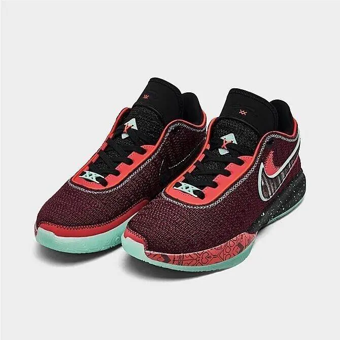 Nike shoes - NIGHT MAROON /MULTI COLOR BLACK 1
