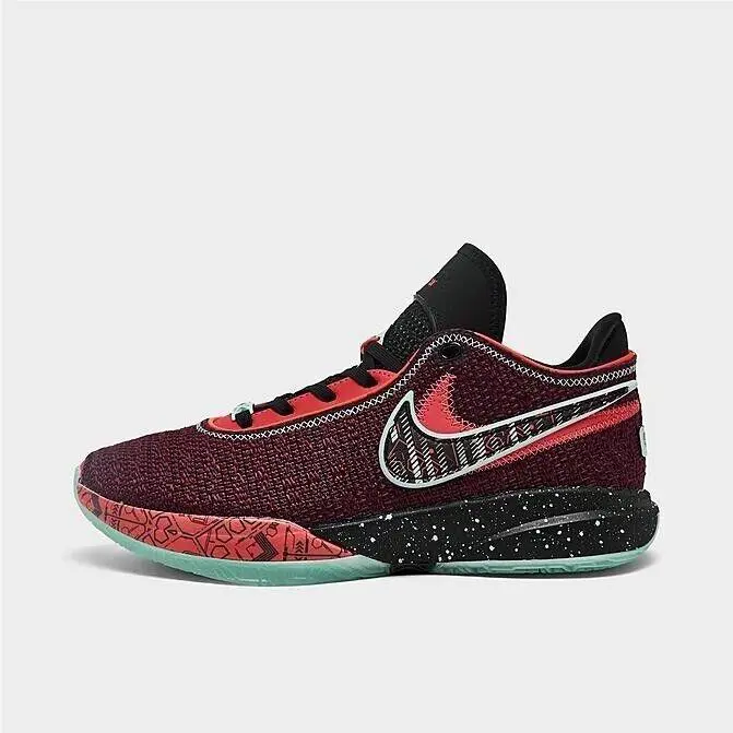 Nike shoes - NIGHT MAROON /MULTI COLOR BLACK 4