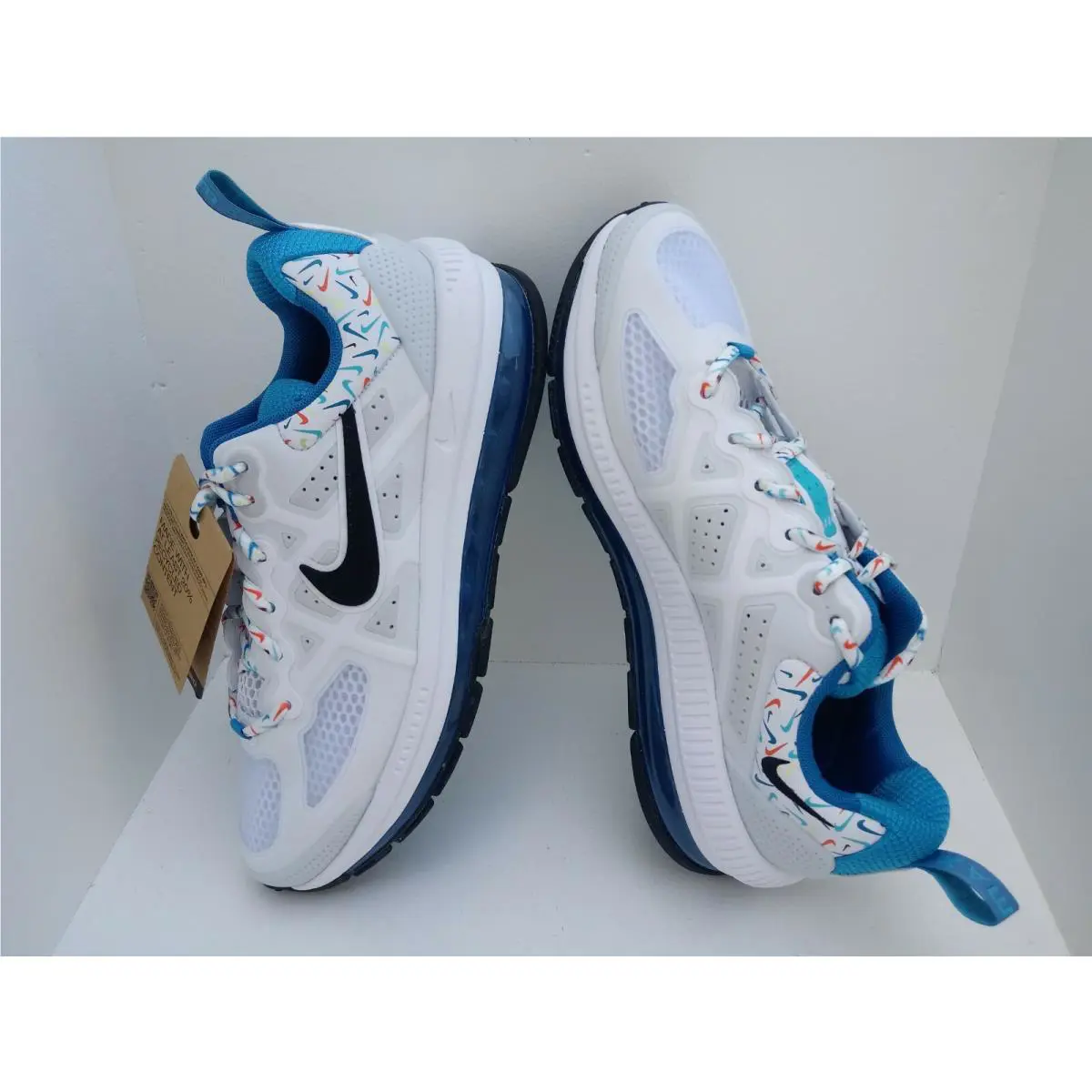 Nike shoes - Nike Air Genome - Air Genome - DM7600 100 - WHITE/BLACK-PURE PLATINUM 5