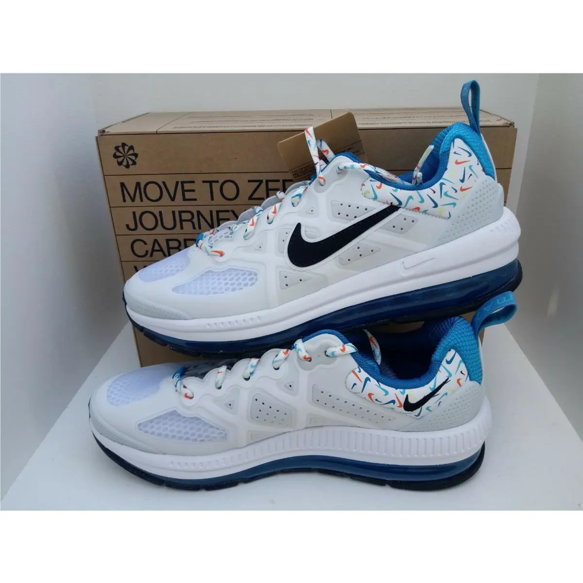 Nike shoes - Nike Air Genome - Air Genome - DM7600 100 - WHITE/BLACK-PURE PLATINUM 10