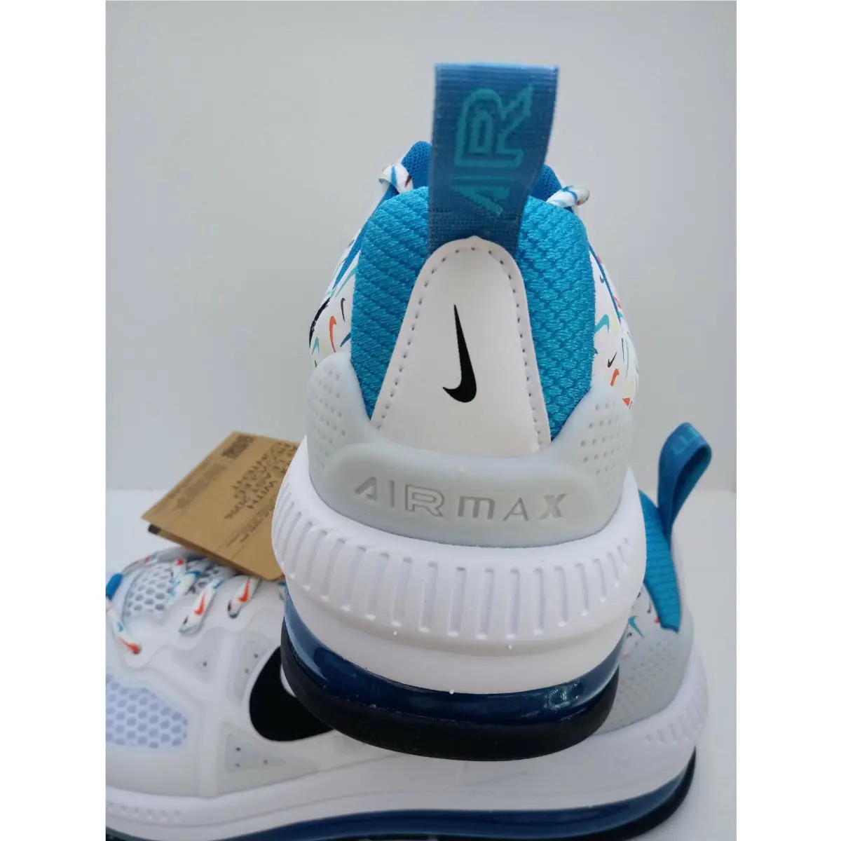 Nike shoes - Nike Air Genome - Air Genome - DM7600 100 - WHITE/BLACK-PURE PLATINUM 8