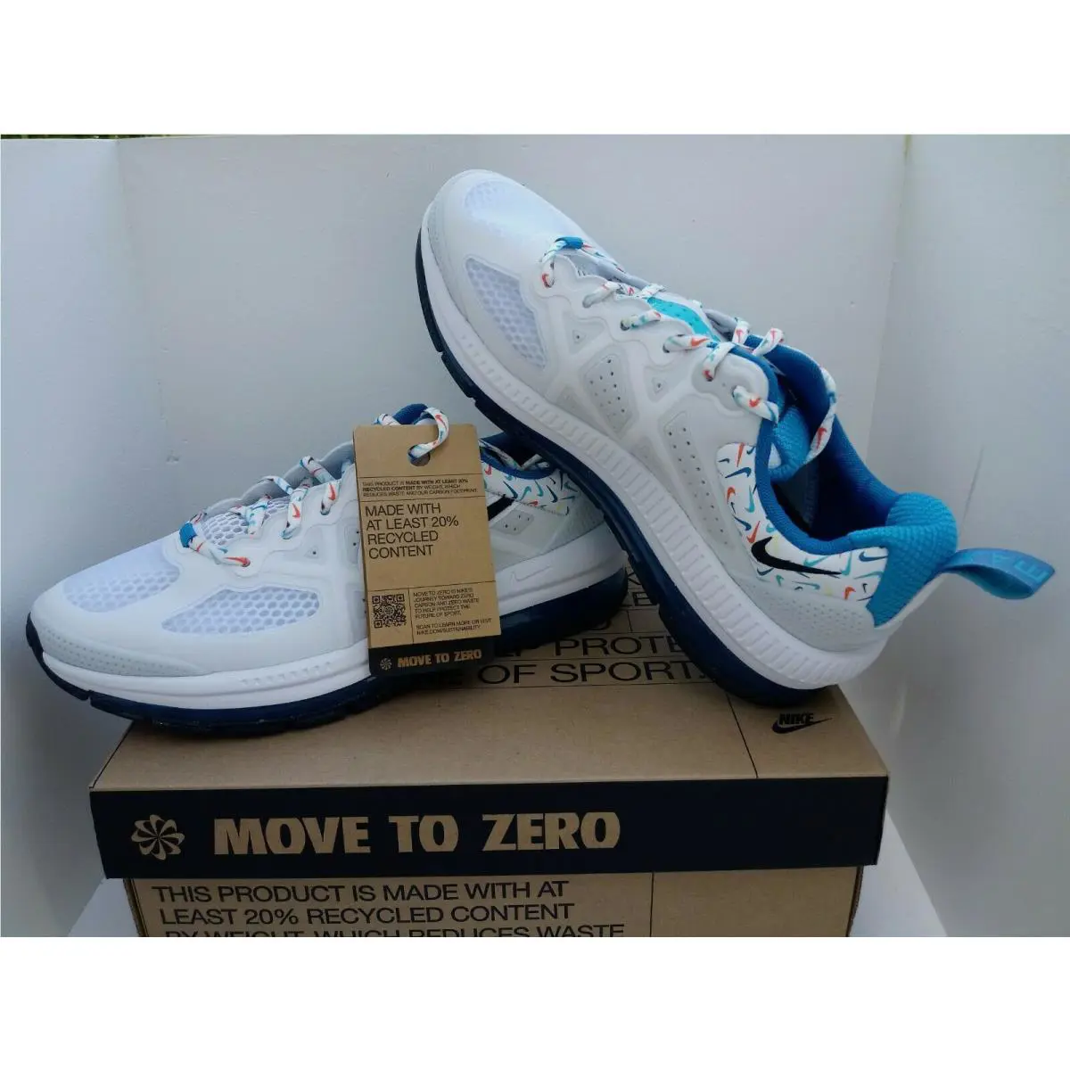 Nike shoes - Nike Air Genome - Air Genome - DM7600 100 - WHITE/BLACK-PURE PLATINUM 1