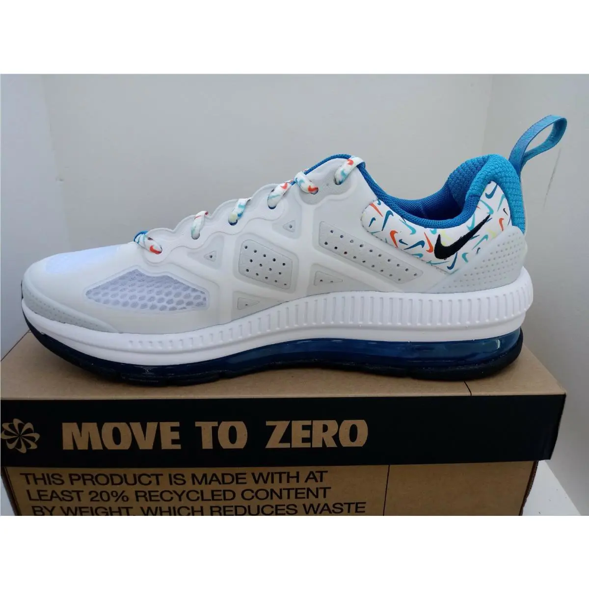 Nike shoes - Nike Air Genome - Air Genome - DM7600 100 - WHITE/BLACK-PURE PLATINUM 17