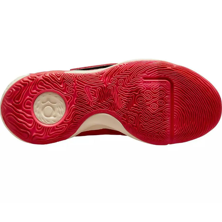 Nike shoes - KD TREY 5 X - TREY - DD9538 - RED/COCONUT MILK 2