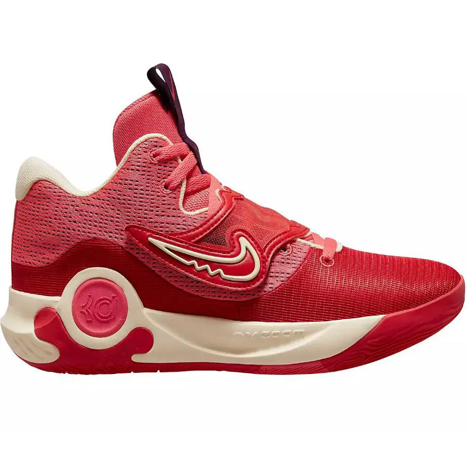 Nike shoes - KD TREY 5 X - TREY - DD9538 - RED/COCONUT MILK 3