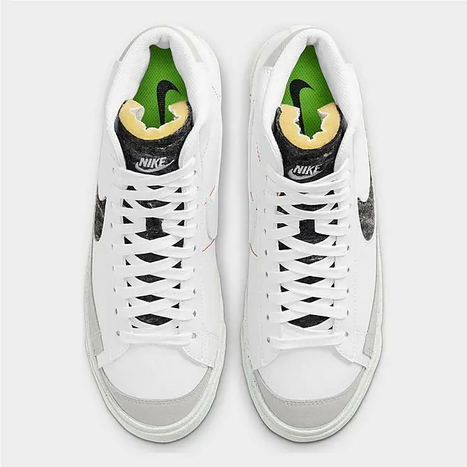Nike shoes - Nike Blazer 77 - Blazer - WHITE - LIGHT SMOKE GREY - LIGHT CRIMSON 8