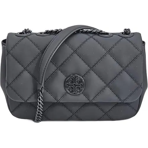 Tory Burch 149682 Willa Matte Women`s Small Shoulder Bag Black