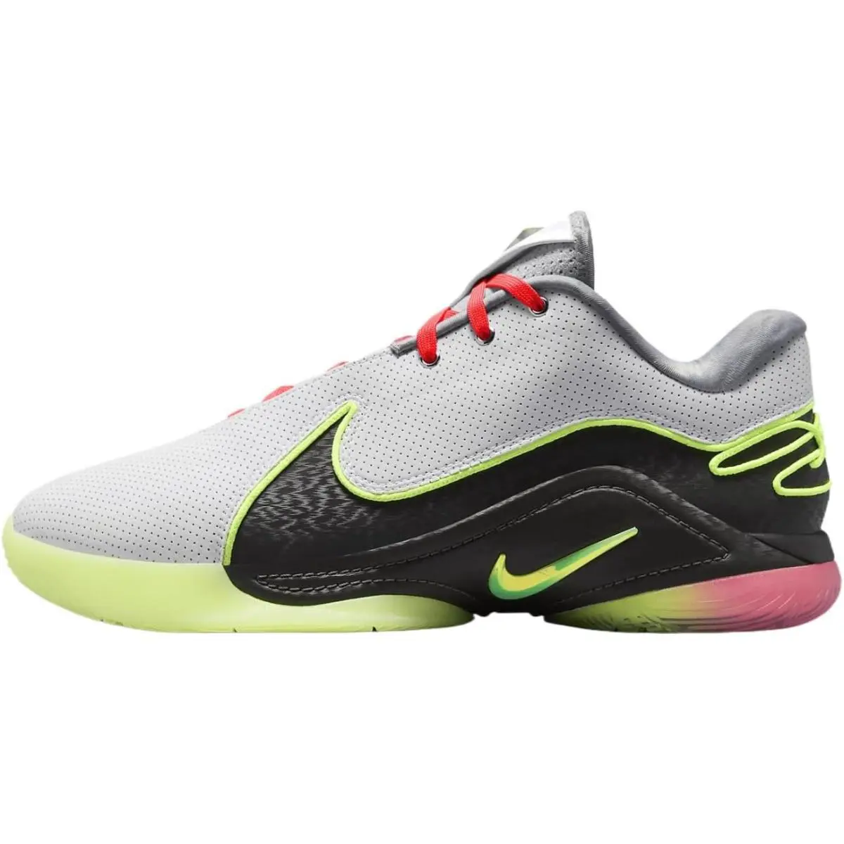 Nike shoes - NIKE LEBRON XXII - LEBRON XXII - FZ1094-101 - WHITE /VOLT GLOW MEDIUM ASH 4