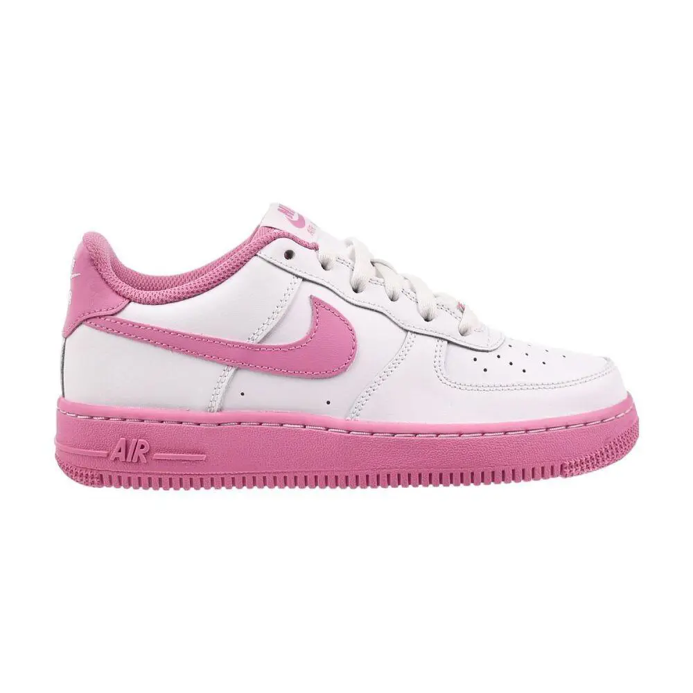 Nike Air Force 1 BG GS Big Kids` Shoes White/magic Flamingo IB4411-100 - White/Magic Flamingo