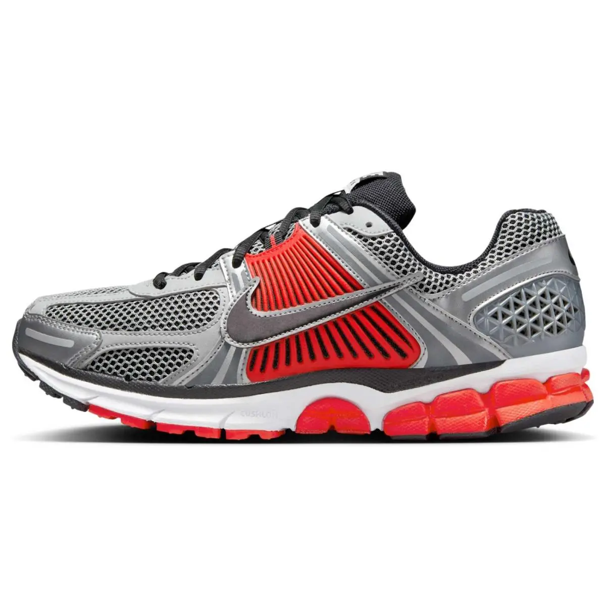 Nike shoes - Nike Zoom Vomero 5 - Zoom Vomero - FJ4151-005 - Metallic Silver/Flat Silver/Light Crimson/Black 3