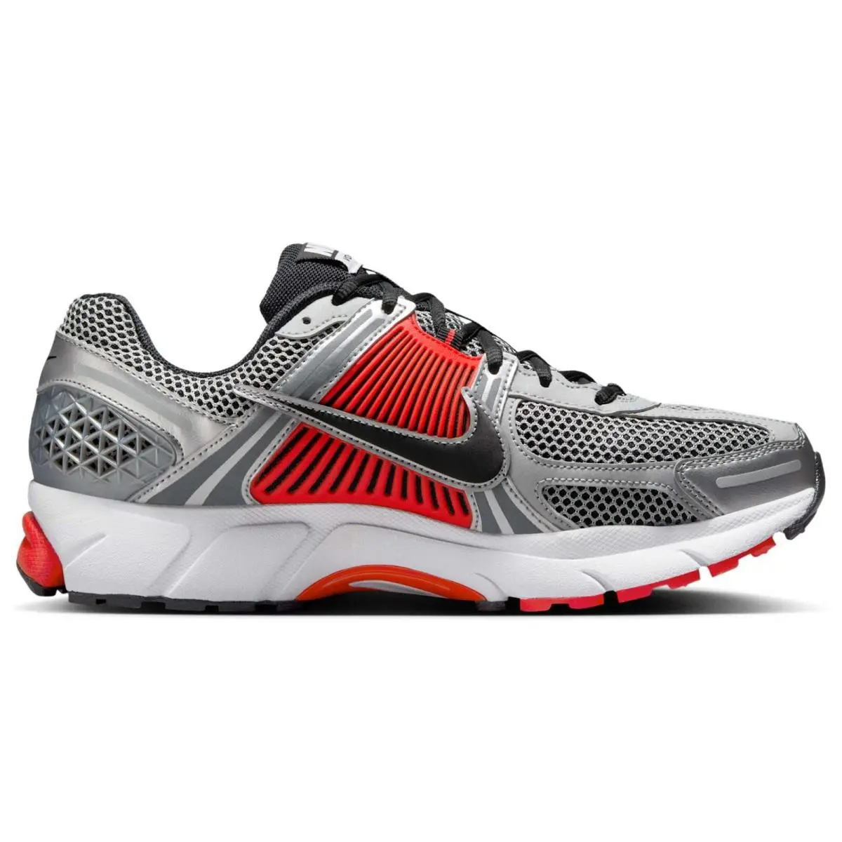 Nike shoes - Nike Zoom Vomero 5 - Zoom Vomero - FJ4151-005 - Metallic Silver/Flat Silver/Light Crimson/Black 5