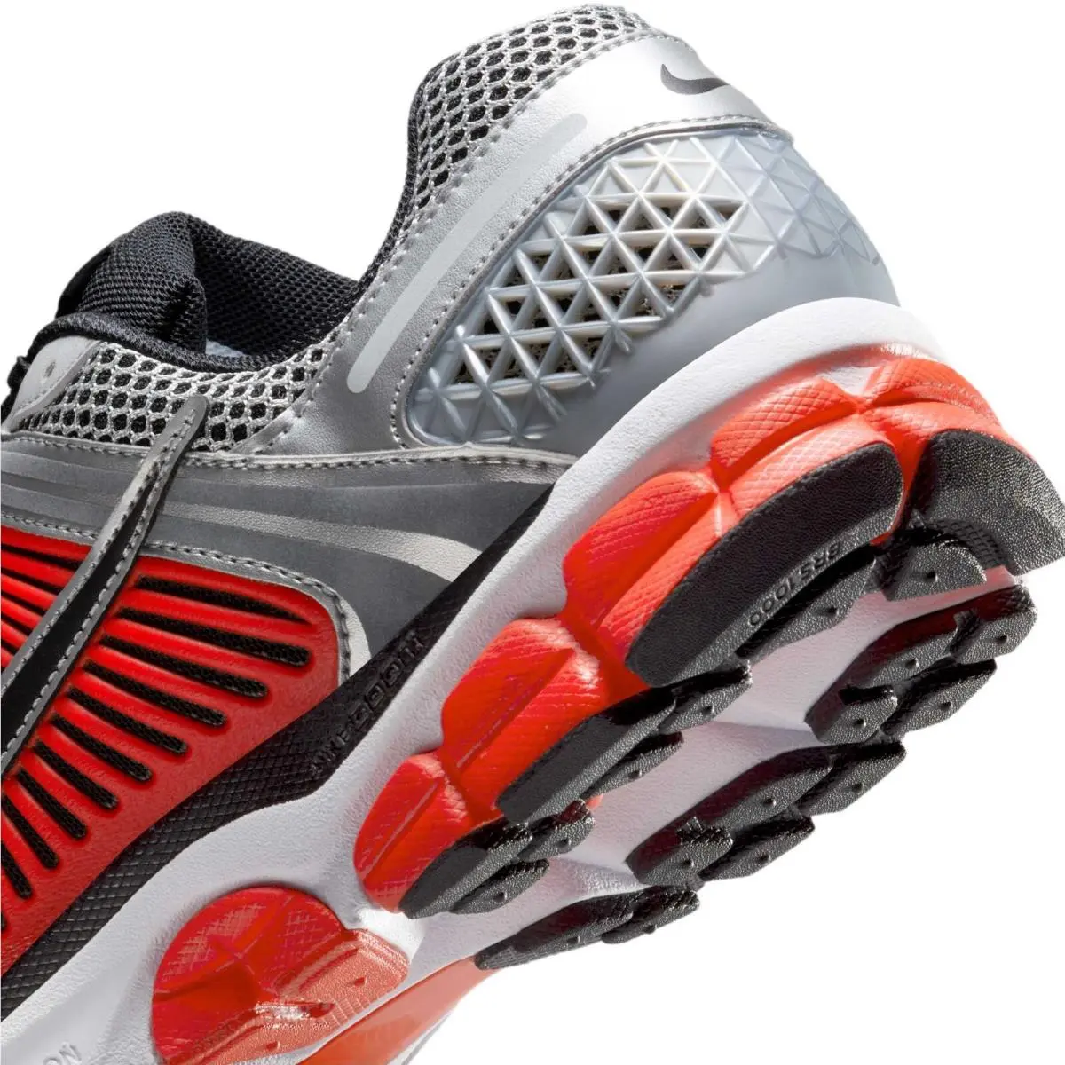 Nike shoes - Nike Zoom Vomero 5 - Zoom Vomero - FJ4151-005 - Metallic Silver/Flat Silver/Light Crimson/Black 7