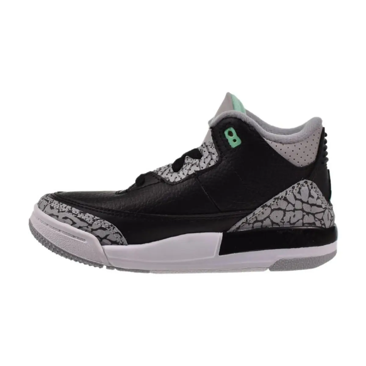 Nike shoes - Black-Wolf Grey-Green 2