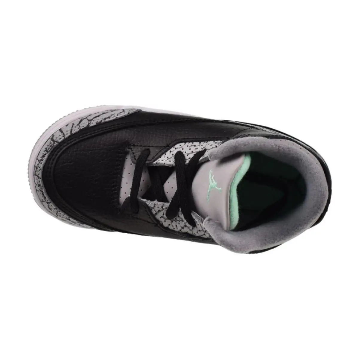 Nike shoes - Black-Wolf Grey-Green 3