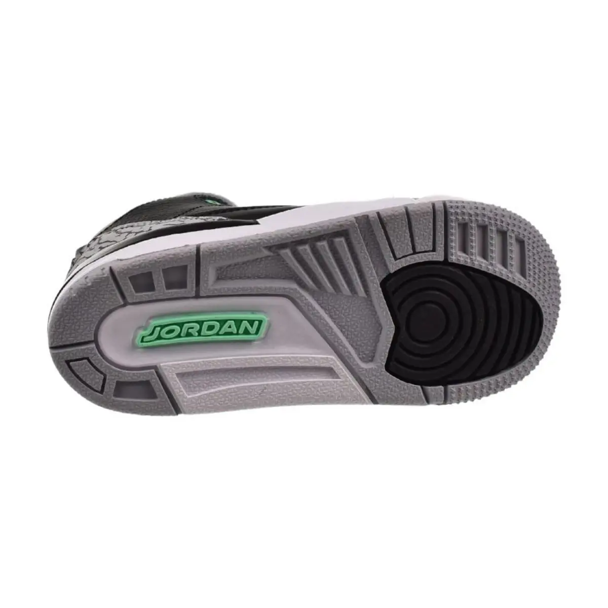 Nike shoes - Black-Wolf Grey-Green 4