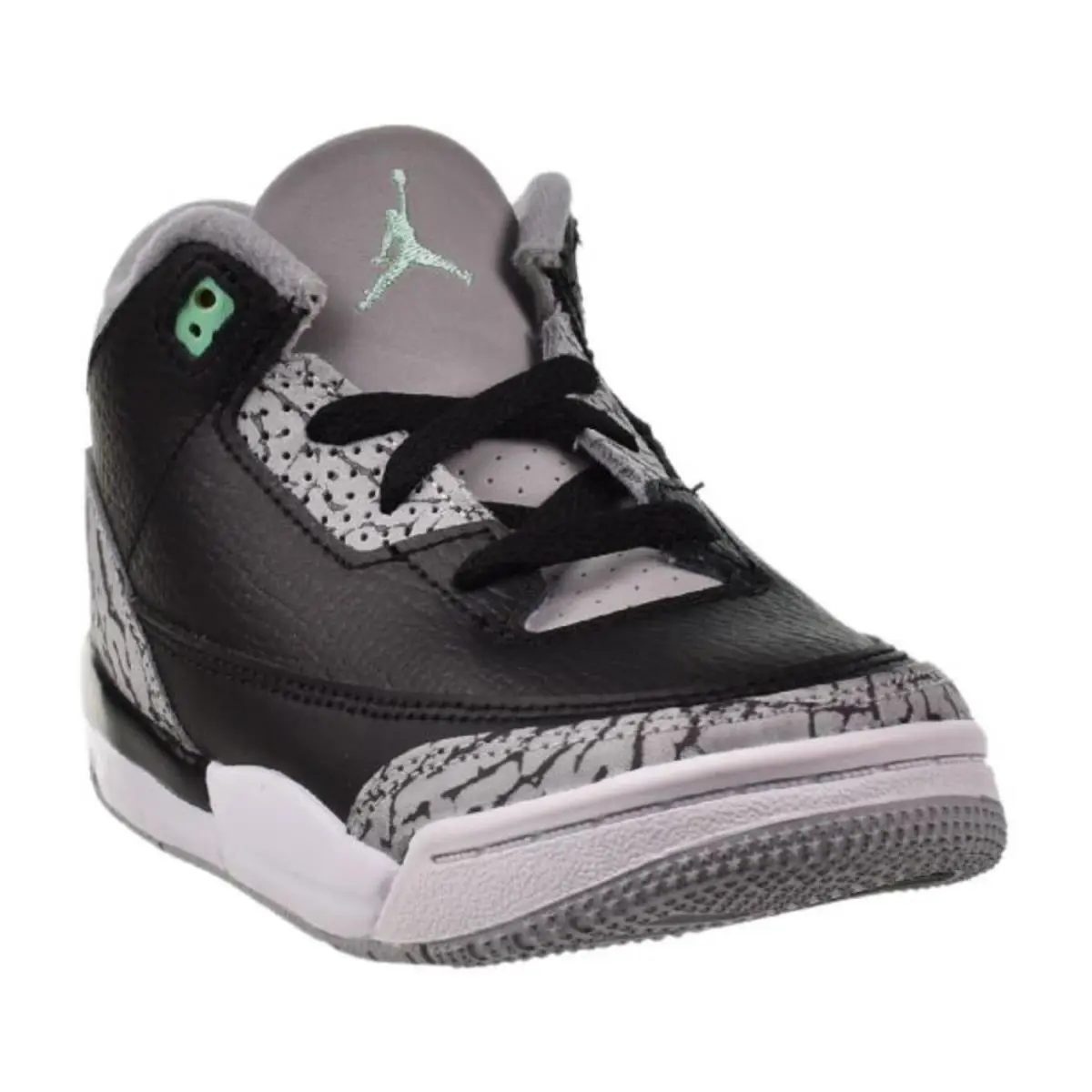 Nike shoes - Black-Wolf Grey-Green 6