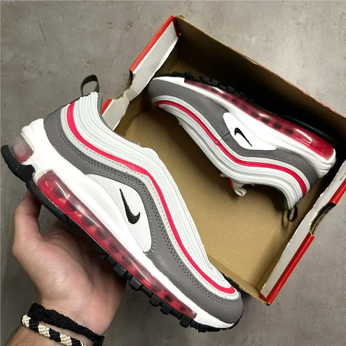 Nike shoes - Nike Air Max 97 - Air Max - 921522-110 - White 7