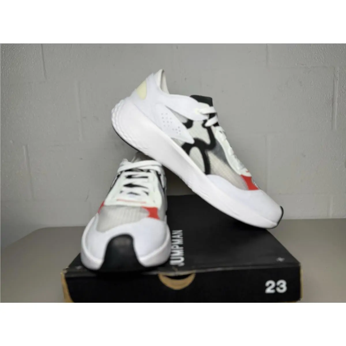 Nike shoes - Jordan Delta 3 - Delta - DN2647-160 - White/Chile Red-Black 3